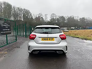 Used 2016 Mercedes-Benz a Class AMG Line Silver - Interior and Exterior details 8
