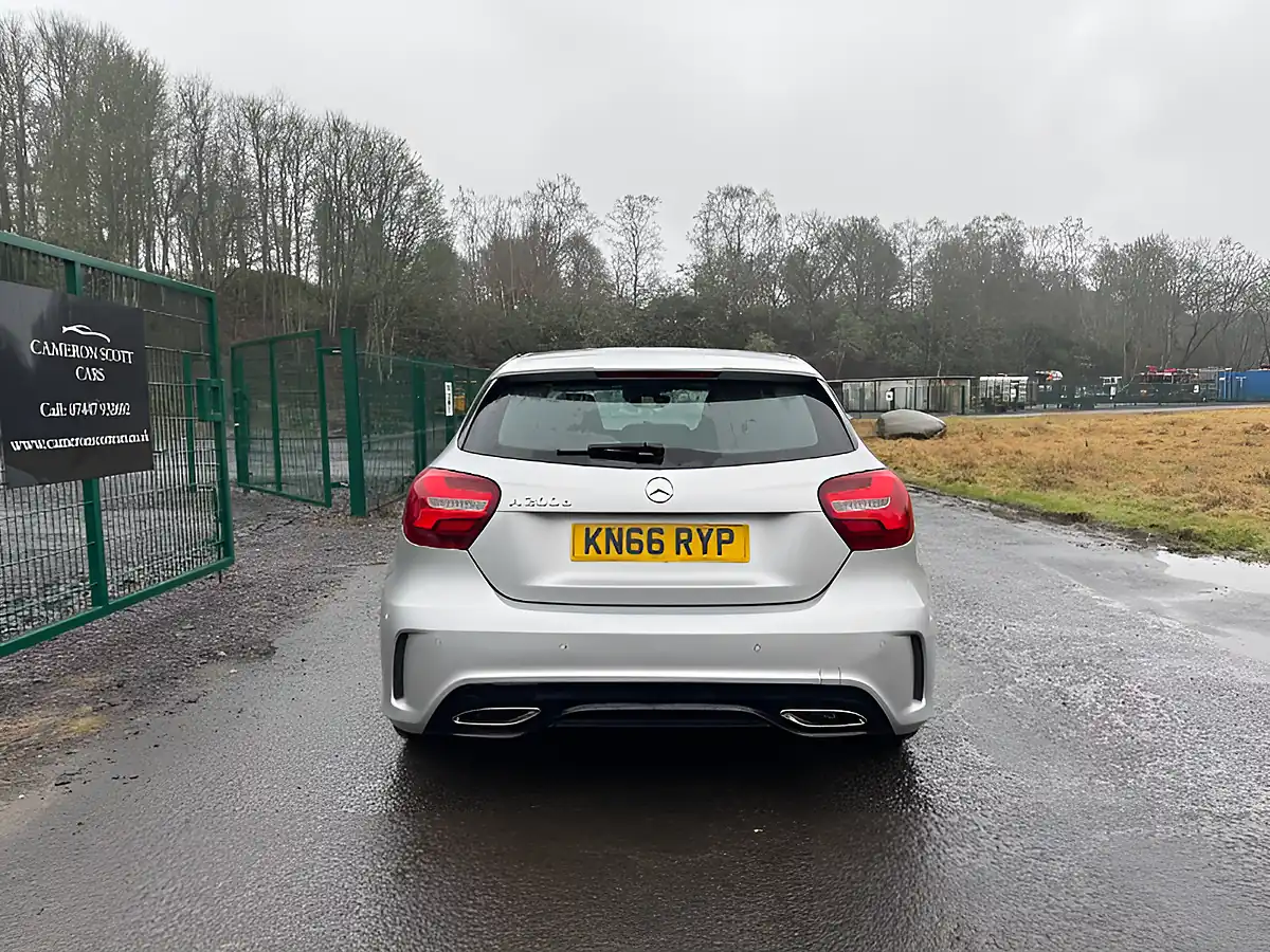 Used 2016 Mercedes-Benz a Class AMG Line Silver - Interior and Exterior details 8