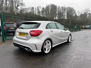 Used 2016 Mercedes-Benz a Class AMG Line Silver - Interior and Exterior details 9