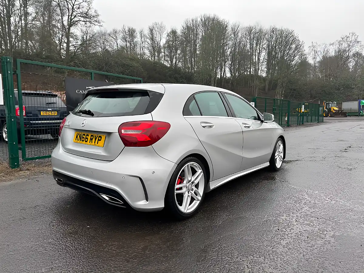 Used 2016 Mercedes-Benz a Class AMG Line Silver - Interior and Exterior details 9