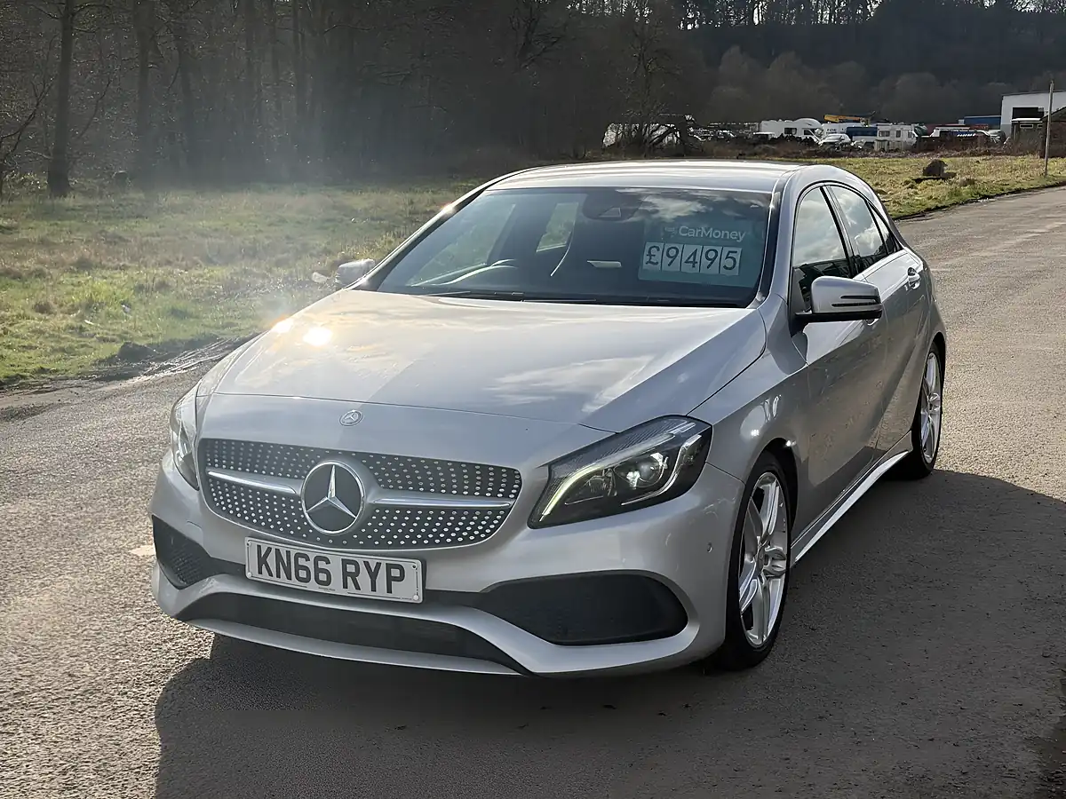 Used 2016 Mercedes-Benz a Class AMG Line Silver - Interior and Exterior details 10