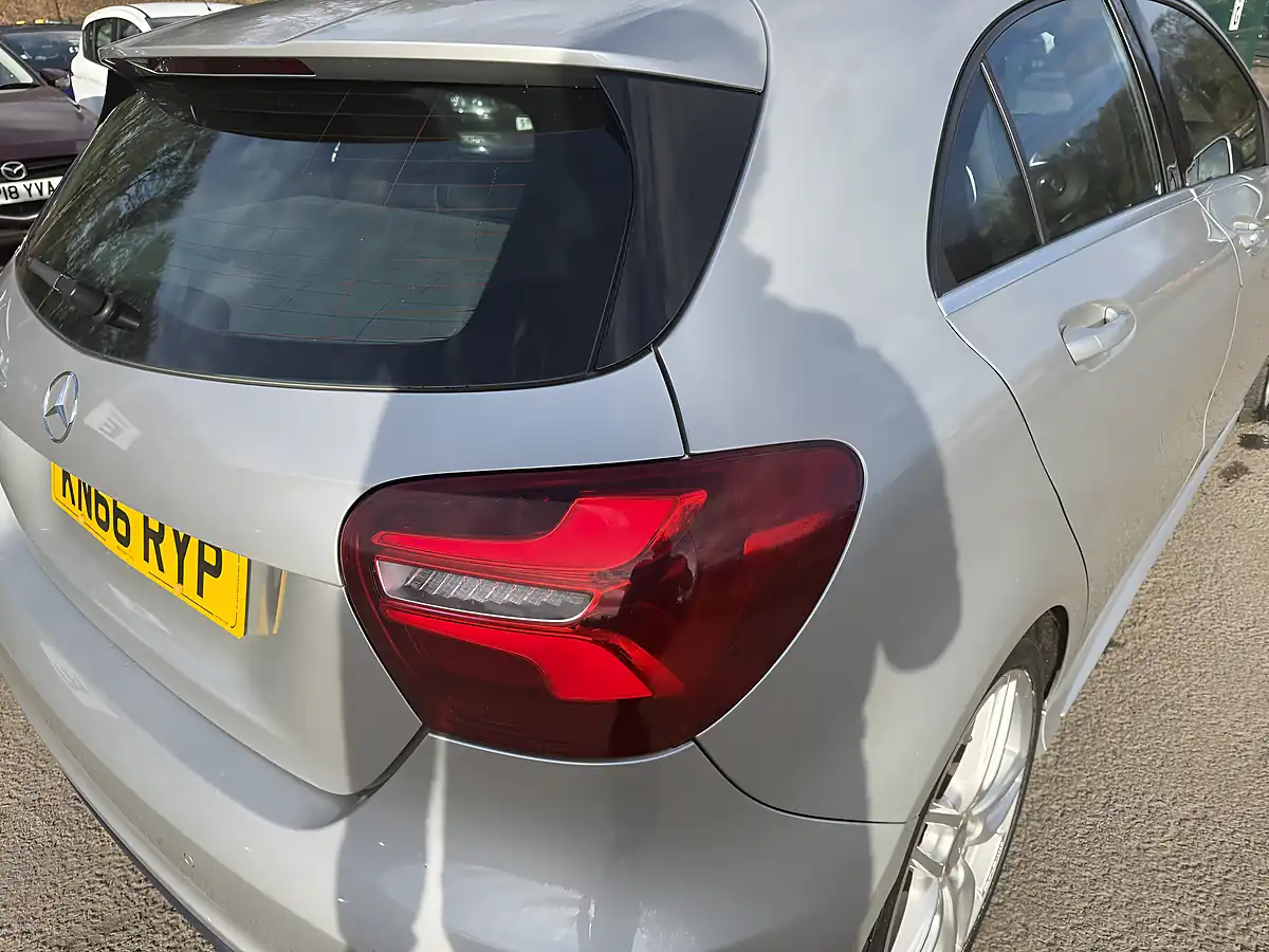 Used 2016 Mercedes-Benz a Class AMG Line Silver - Interior and Exterior details 13