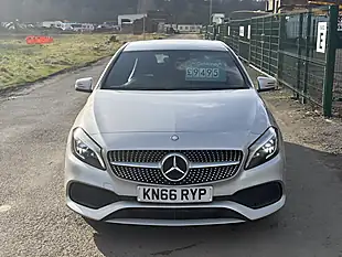 Used 2016 Mercedes-Benz a Class AMG Line Silver - Interior and Exterior details 2