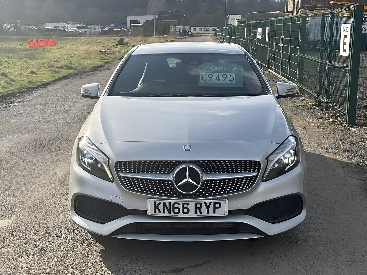 Used 2016 Mercedes-Benz a Class AMG Line Silver - Interior and Exterior details 2