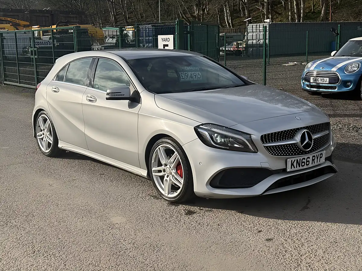 Used 2016 Mercedes-Benz a Class AMG Line Silver - Interior and Exterior details 3