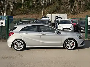 Used 2016 Mercedes-Benz a Class AMG Line Silver - Interior and Exterior details 5