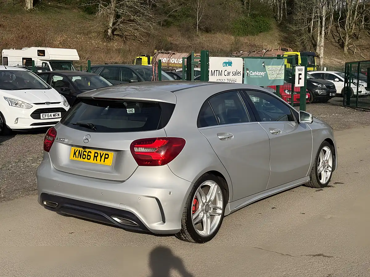 Used 2016 Mercedes-Benz a Class AMG Line Silver - Interior and Exterior details 6