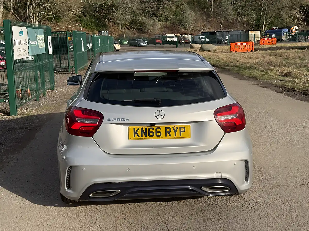 Used 2016 Mercedes-Benz a Class AMG Line Silver - Interior and Exterior details 7