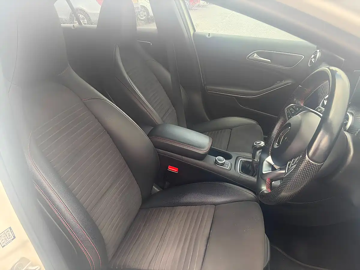 Used 2016 Mercedes-Benz a Class AMG Line White - Interior and Exterior details 12