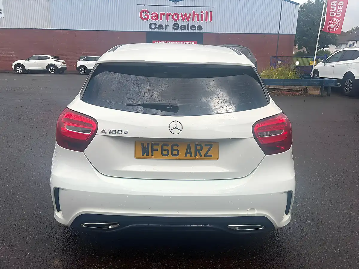 Used 2016 Mercedes-Benz a Class AMG Line White - Interior and Exterior details 5
