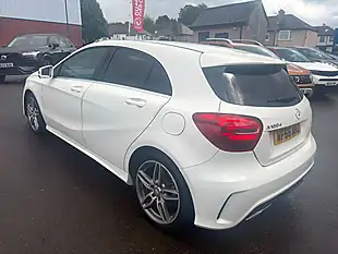 Used 2016 Mercedes-Benz a Class AMG Line White - Interior and Exterior details 6