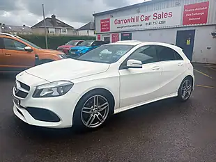 Used 2016 Mercedes-Benz a Class AMG Line White - Interior and Exterior details 7