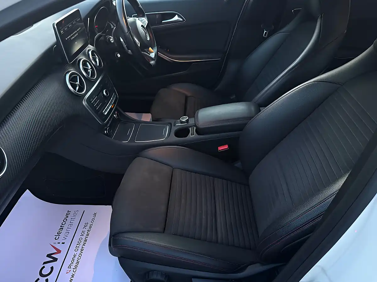 Used 2016 Mercedes-Benz a Class AMG Line White - Interior and Exterior details 12