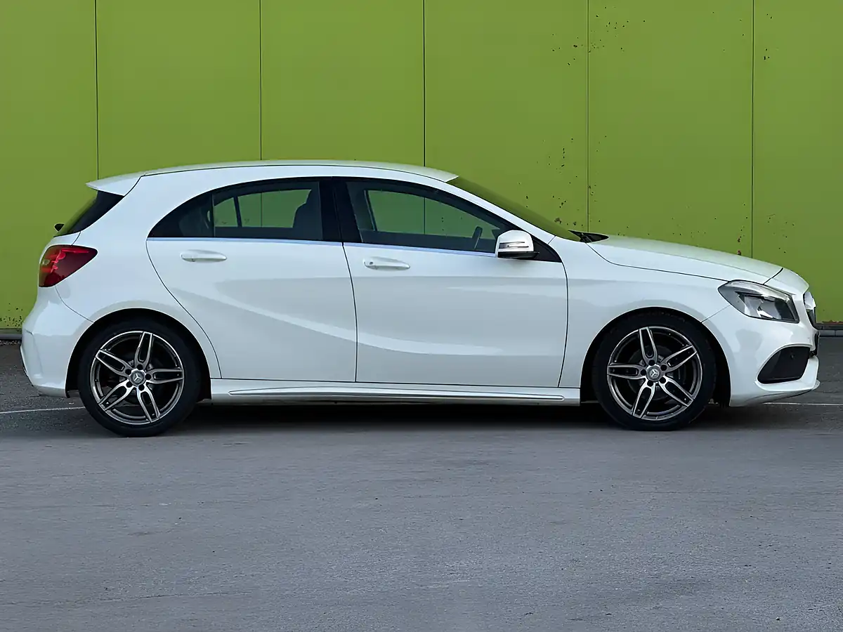 Used 2016 Mercedes-Benz a Class AMG Line White - Interior and Exterior details 9