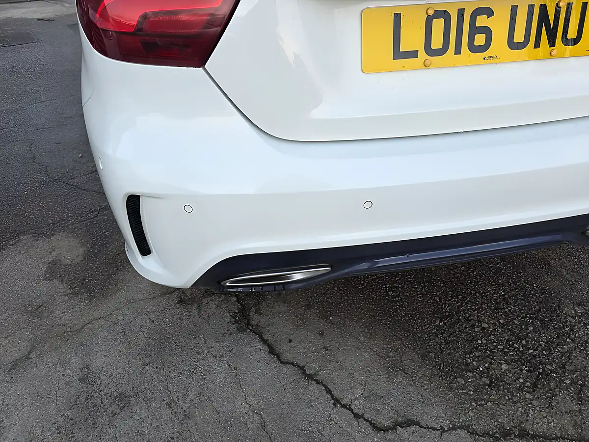 Used 2016 Mercedes-Benz a Class AMG Line White - Interior and Exterior details 15
