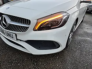 Used 2016 Mercedes-Benz a Class AMG Line White - Interior and Exterior details 17