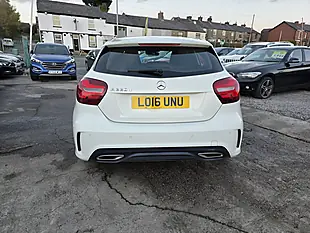 Used 2016 Mercedes-Benz a Class AMG Line White - Interior and Exterior details 8