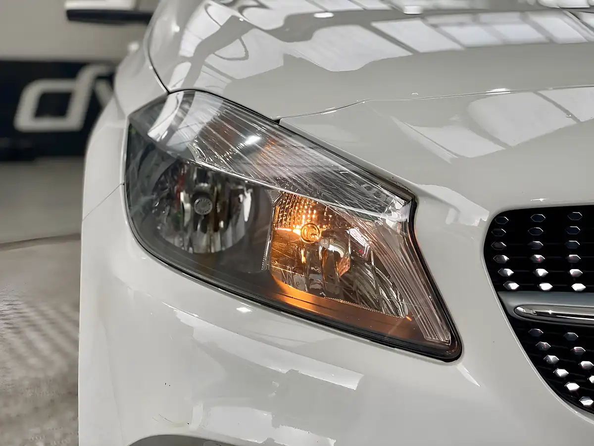 Used 2016 Mercedes-Benz a Class AMG Line White - Interior and Exterior details 13