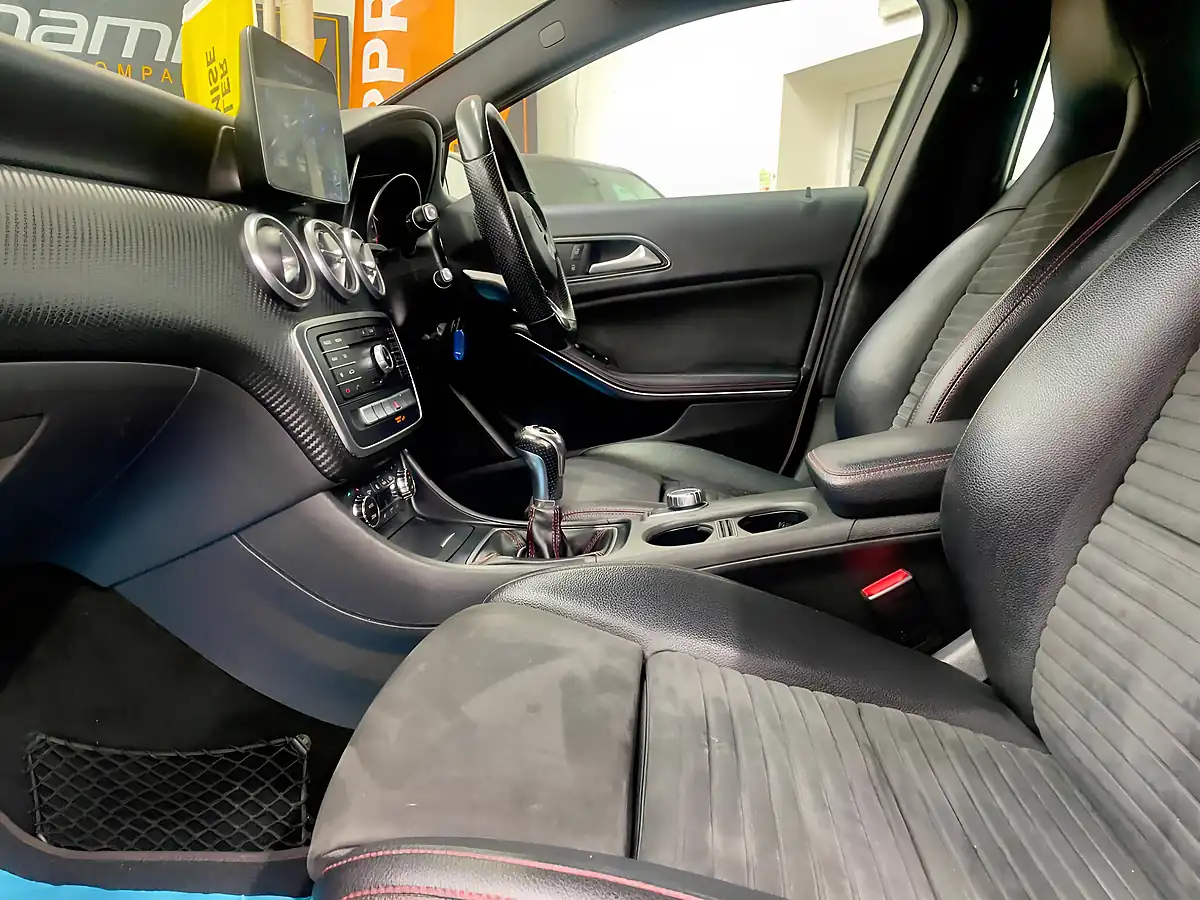 Used 2016 Mercedes-Benz a Class AMG Line White - Interior and Exterior details 17