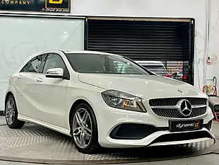 Used 2016 Mercedes-Benz a Class AMG Line White - Interior and Exterior details 2