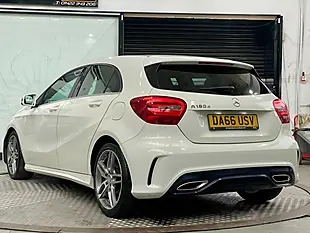 Used 2016 Mercedes-Benz a Class AMG Line White - Interior and Exterior details 5