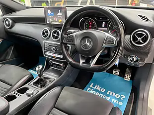 Used 2016 Mercedes-Benz a Class AMG Line White - Interior and Exterior details 6