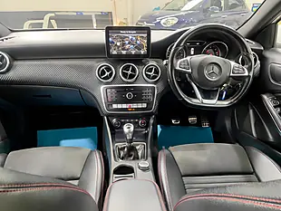 Used 2016 Mercedes-Benz a Class AMG Line White - Interior and Exterior details 9