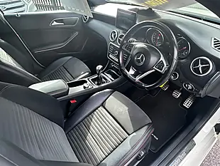 Used 2016 Mercedes-Benz a Class AMG Line White - Interior and Exterior details 10