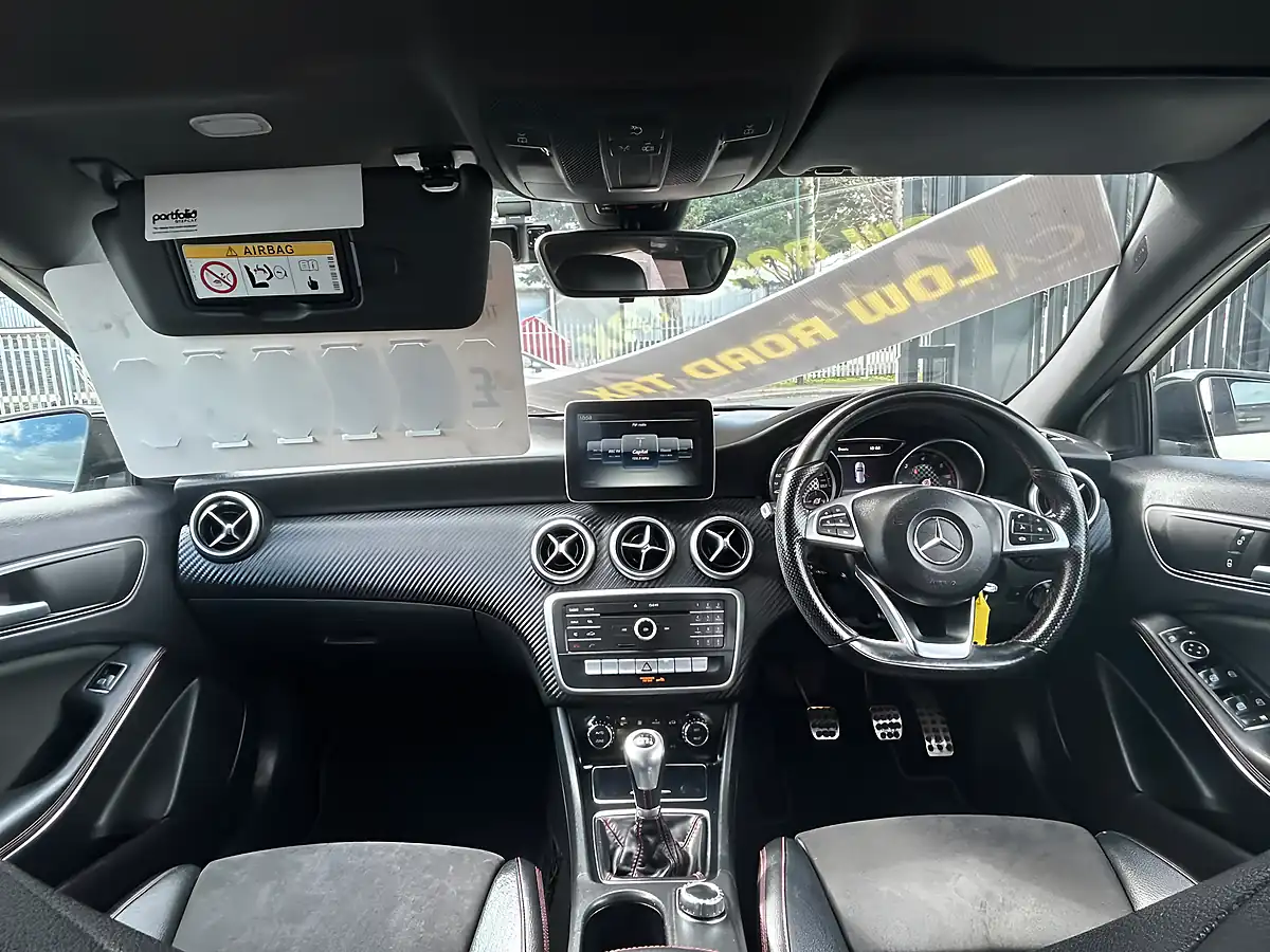 Used 2016 Mercedes-Benz a Class AMG Line White - Interior and Exterior details 11