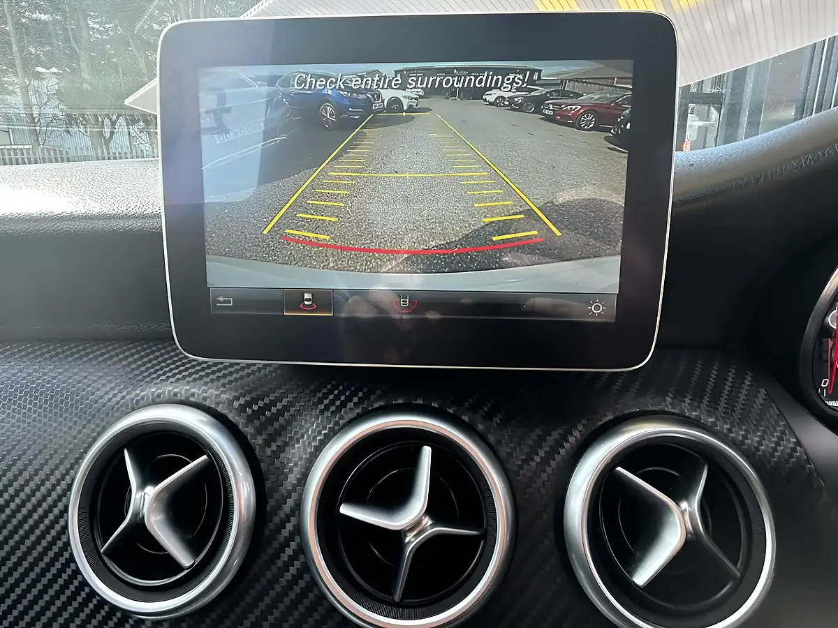 Used 2016 Mercedes-Benz a Class AMG Line White - Interior and Exterior details 15