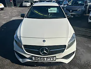 Used 2016 Mercedes-Benz a Class AMG Line White - Interior and Exterior details 9