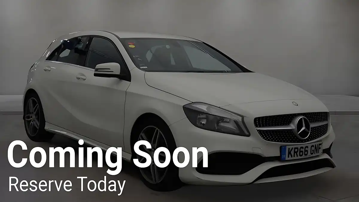 Used 2016 Mercedes-Benz a-Class AMG Line White - Front View