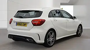 Used 2016 Mercedes-Benz a-Class AMG Line White - Interior and Exterior details 10