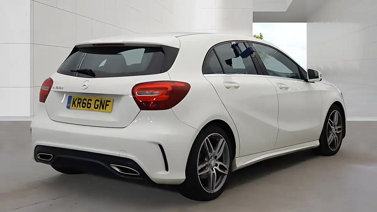 Used 2016 Mercedes-Benz a-Class AMG Line White - Interior and Exterior details 10