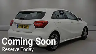 Used 2016 Mercedes-Benz a-Class AMG Line White - Interior and Exterior details 4