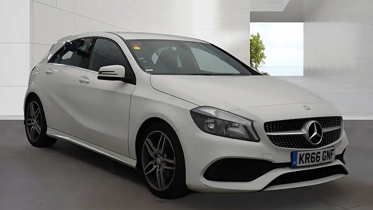 Used 2016 Mercedes-Benz a-Class AMG Line White - Interior and Exterior details 7