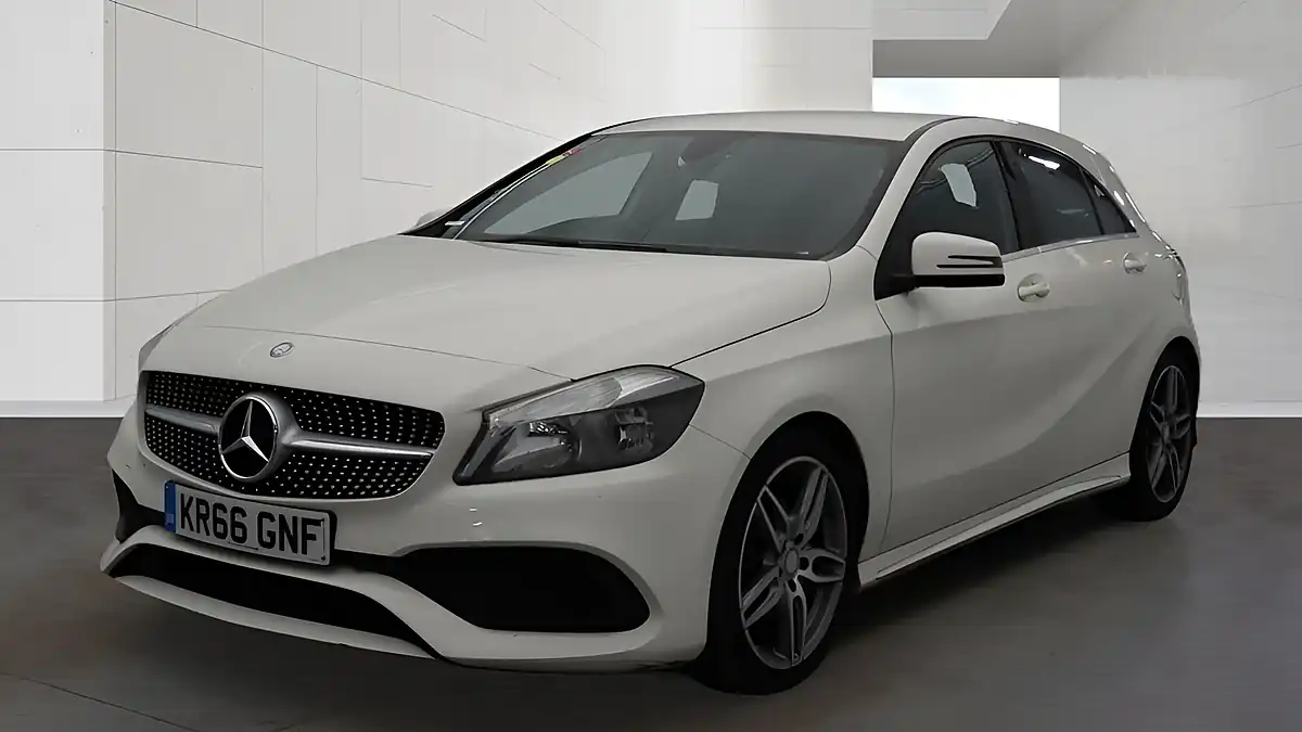 Used 2016 Mercedes-Benz a-Class AMG Line White - Interior and Exterior details 8
