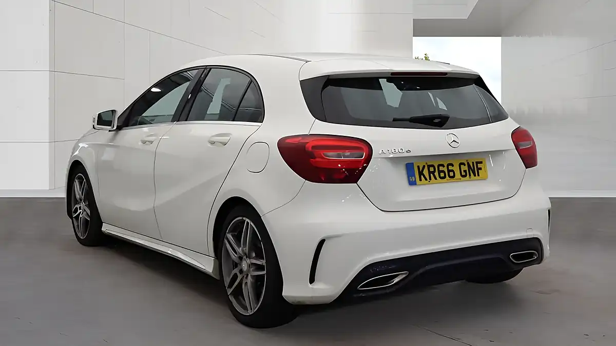 Used 2016 Mercedes-Benz a-Class AMG Line White - Interior and Exterior details 9