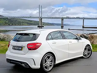 Used 2016 Mercedes-Benz a Class AMG Line White - Interior and Exterior details 5