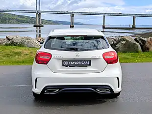 Used 2016 Mercedes-Benz a Class AMG Line White - Interior and Exterior details 6