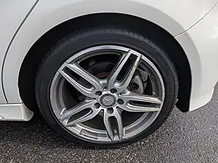 Used 2016 Mercedes-Benz a Class AMG Line White - Interior and Exterior details 9