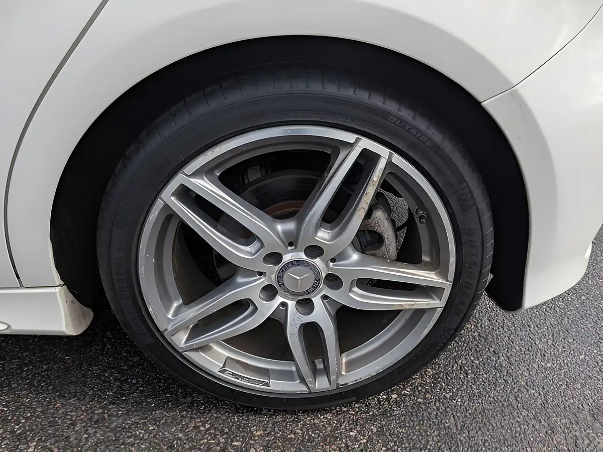 Used 2016 Mercedes-Benz a Class AMG Line White - Interior and Exterior details 9