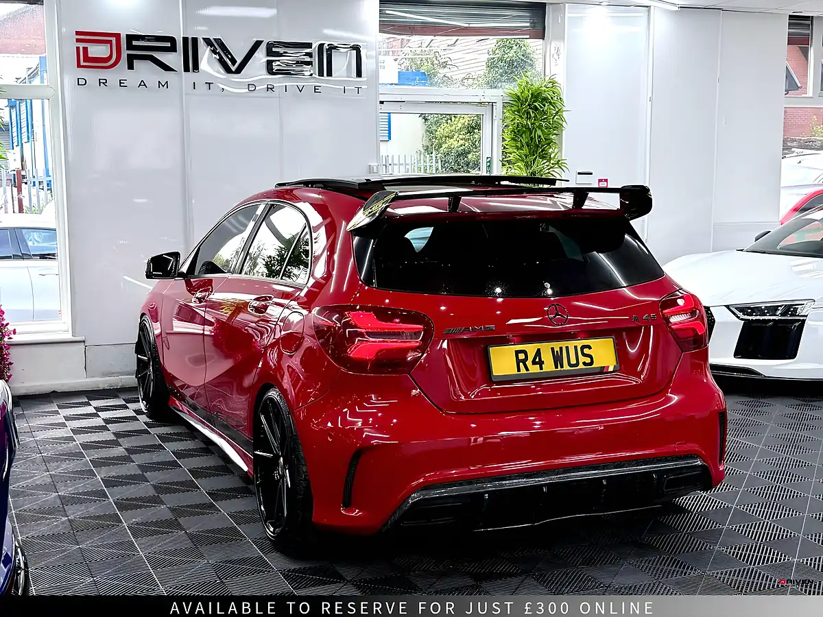 Used 2016 Mercedes-Benz a Class Premium Red - Interior and Exterior details 2