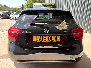Used 2016 Mercedes-Benz a Class Se Black - Interior and Exterior details 11