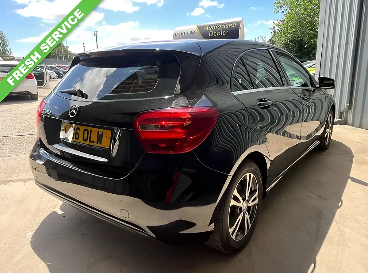 Used 2016 Mercedes-Benz a Class Se Black - Interior and Exterior details 3