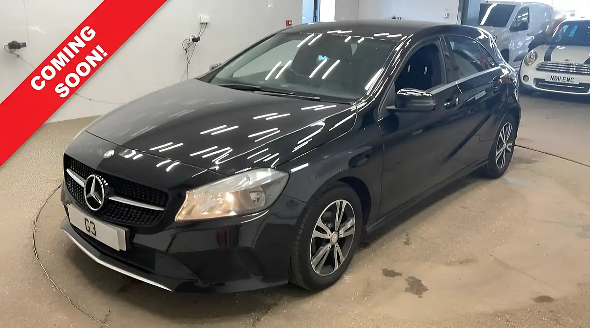 Used 2016 Mercedes-Benz a Class Se Black - Front View
