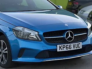 Used 2016 Mercedes-Benz a Class Se Blue - Interior and Exterior details 2