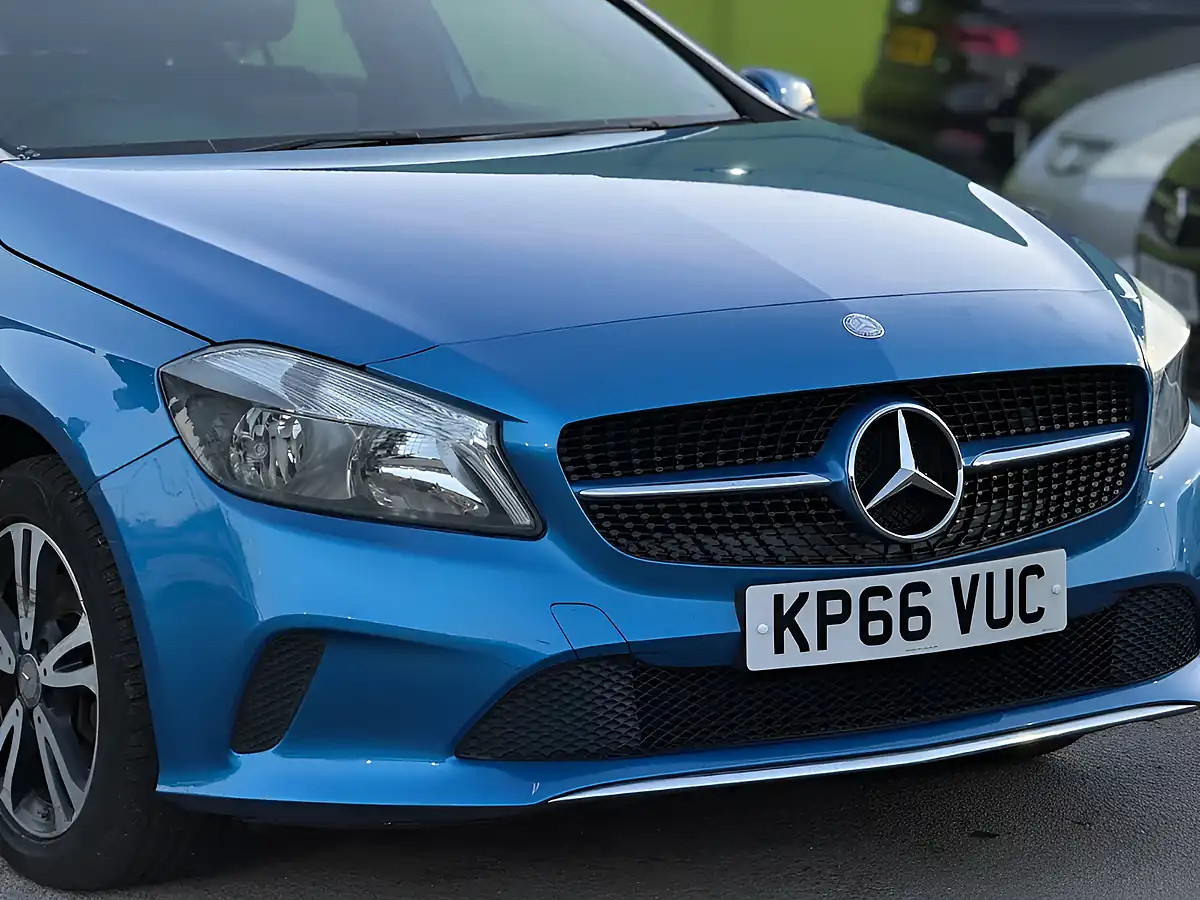 Used 2016 Mercedes-Benz a Class Se Blue - Interior and Exterior details 2