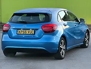 Used 2016 Mercedes-Benz a Class Se Blue - Interior and Exterior details 6