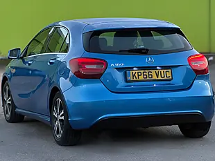 Used 2016 Mercedes-Benz a Class Se Blue - Interior and Exterior details 7